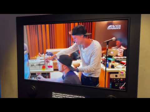 Avicii- The Days Studio Session w/ Brandon Flowers (Avicii Experience Footage- Part 1)