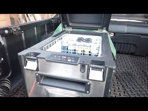 ARB portable fridge controls and zeroing the cabinet temperature
