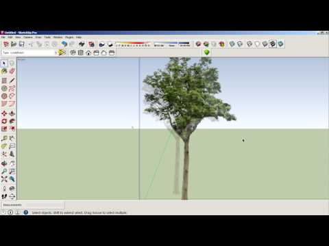 How To Create Trees Using Faceme components In Sketchup