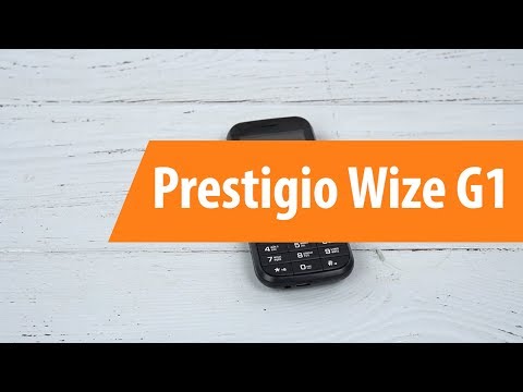 Мобильный телефон Prestigio Wize G1 белый - Видео