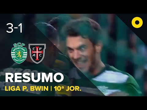 Resumo: Sporting 3-1 Casa Pia AC - Liga Portugal bwin | SPORT TV