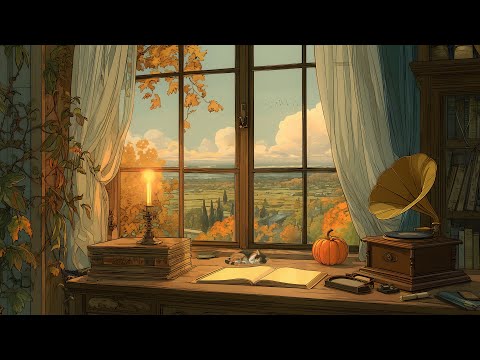 It’s an autumn afternoon in the 1940s, with vintage jazz softly echoing from another room for unwind