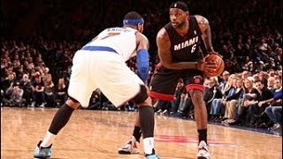 Duel: Carmelo Anthony vs LeBron James