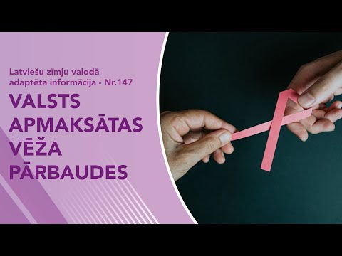 Video ziņas Nr. 149 “Valsts apmaksātas vēža pārbaudes”