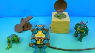 2006 TEENAGE MUTANT NINJA TURTLES IN ACTION SET OF 4 JOLLIBEE KID&#39;S MEAL TOY&#39;S VIDEO REVIEW