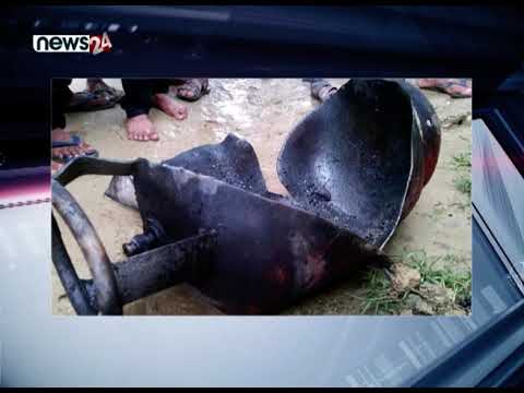 काठमाडौं महानगरपालिका–१६, नयाँ बजारको फलफूल चोकस्थित एक घरमा ग्यास सिलिण्डर बिस्फोट - NEWS24 TV