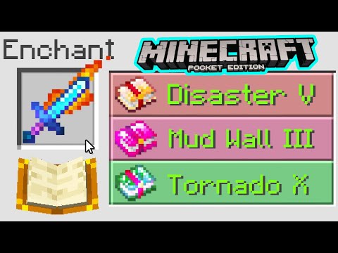 More Custom Enchantments Mod For Minecraft Pe