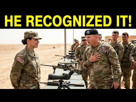 The General Walked Past Her Rifle — Then a Classified Emblem Stopped Him | BEST ARMY STORY