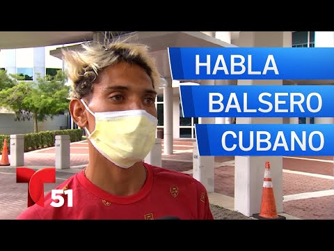 “Me daba lo mismo ya, que me muriera o seguir vivo”, habla balsero cubano