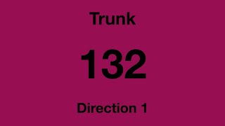 [SBS Transit] Trunk Bus Service 132 - Direction 1 Hyperlapse