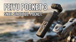 Feiyu Pocket 3 - Magnetic Gimbal Camera