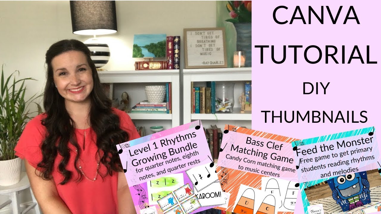 CANVA TUTORIAL | Teachers Pay Teachers Thumbnail Tutorial