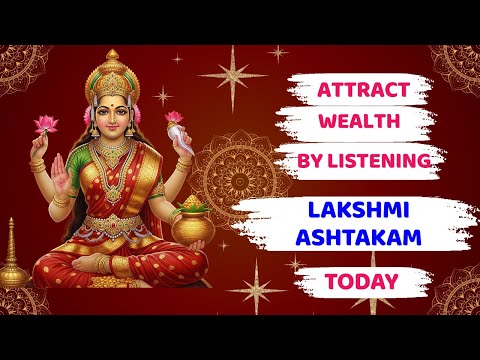 Lakhsmi Devi | Powerful Ashtakam | English Lyrics and Meaning | Sri Mahalakshmi Ashtakam