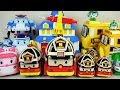 Robocar Poli Roy Fire Car And Tayo Bus Toys