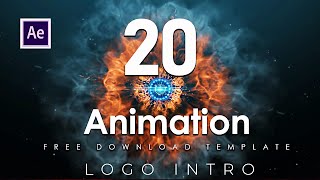 20 Free Amazing Intro Logo After Effects Template