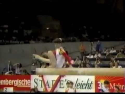 Cristina Bontas - 1989 World Championships Team Optionals - Balance Beam