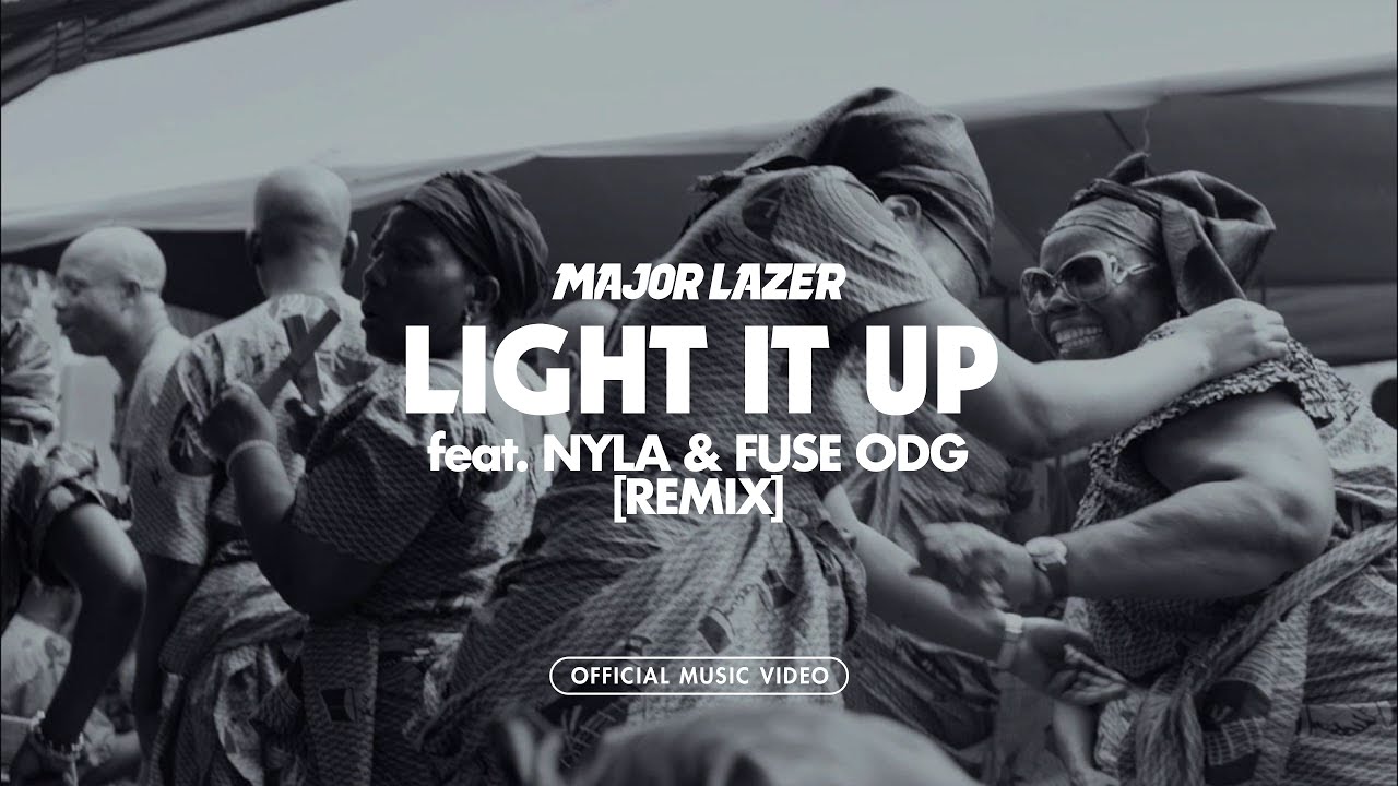 Major Lazer ft Nyla & Fuse ODG – ”Light It Up Remix”