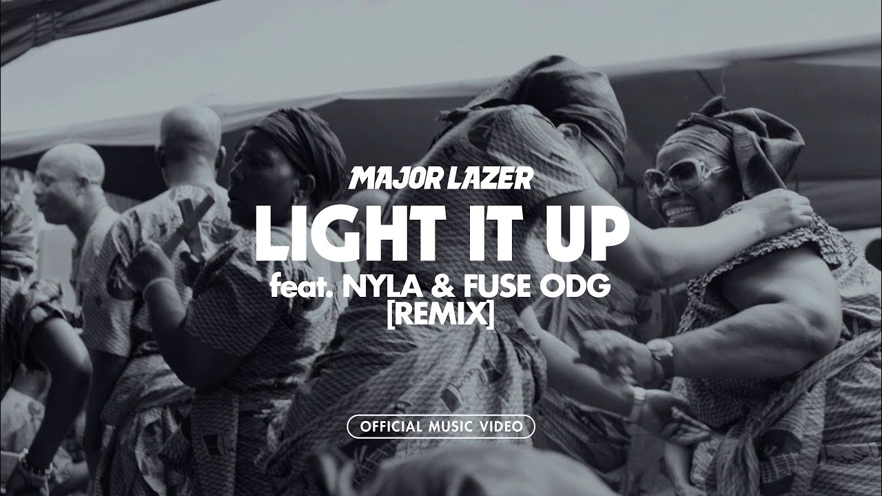 Major Lazer ft Nyla & Fuse ODG – “Light It Up Remix”