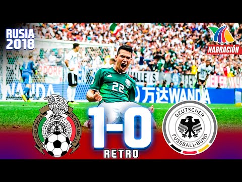 When Chucky Lozano Destroyed the Champion 🏆 Mexico 1-0 Germany - Russia 2018 🎙️ TV AZTECA