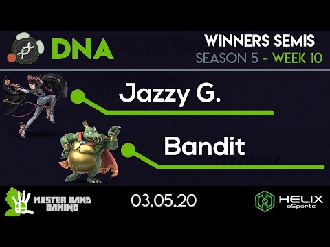 DNA S5:W10 - Jazzy G.  (Bayonetta) Vs. Bandit (King K Rool) - W Semifinals