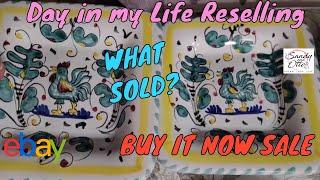 Double The Deals: 2 Live Sales In 1 Day! Buy It Now Sale | What Sold Vlog | Full-Time Reseller
