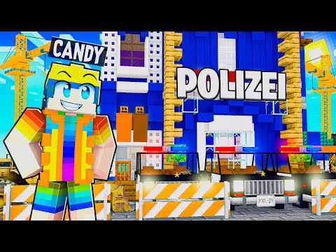 OMG! Sneaking into POLICE STATION for CANDY?! #Minecraft