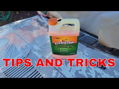 Citristrip  pure citrus paint stripper tips and tricks