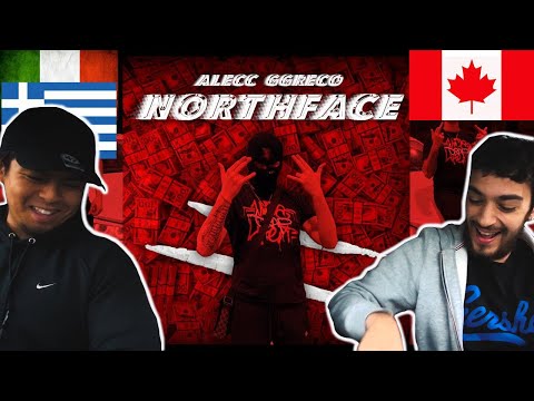 CANADIANS REACT TO ITALIAN/GREEK DRILL - Alecc & Ggreco // North Face (Official Music Video)