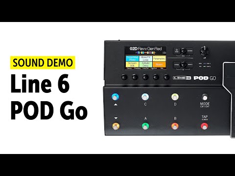 Обзор процессора эффектов Line 6 POD GO