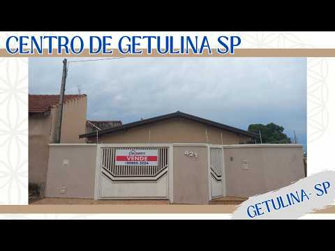 Casa a venda no Centro de Getulina SP