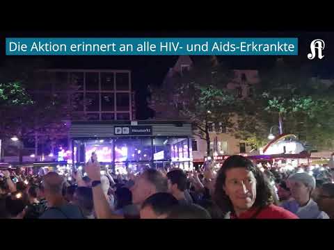 "Lichter gegen das Vergessen": Cologne Pride gedenkt HIV- und Aids-Toten