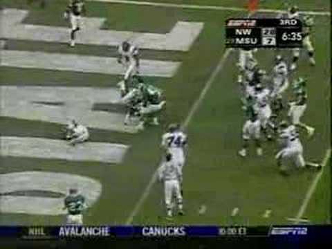 Northwestern Wildcats vs. Michigan State Spartans - 10/22/05