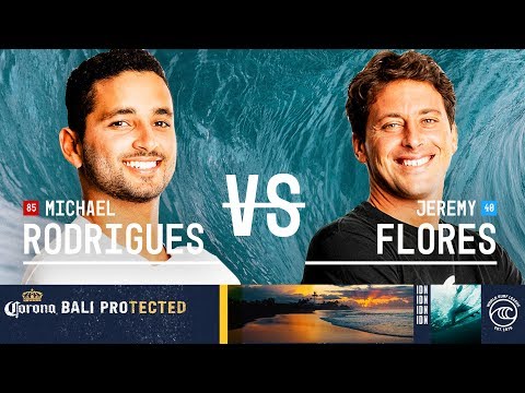 Michael Rodrigues vs. Jeremy Flores - Semifinals, Heat 1 - Corona Bali Protected 2019