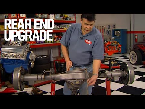 Einbau eines 9"-Hecks unter den Bel Air Bracket Racer - PS S5, E12