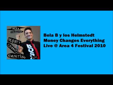 Bela B y los Helmstedt "Money Changes Everything" (Live @ Area 4 Festival 2010)