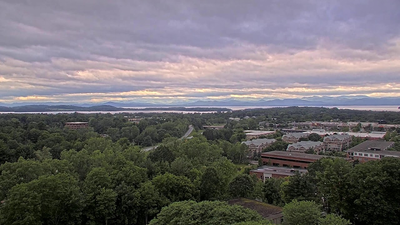 Live webcam view of SkyWatch3 over Lake Champlain