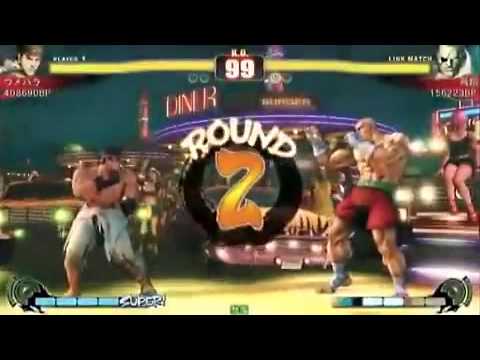 Street Fighter 4 Daigo (Ry) vs Hisshou (Sa) Nagoya Street Battle 13 Daigo Exhibition