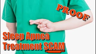Proof of Biggest Scam in Sleep Apnea Treatment  #cpap   #scam