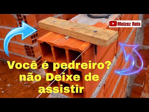 How to make a brick thread stretcher