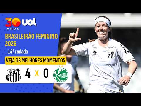 Gols e melhores lances de Santos x Juventude-RS