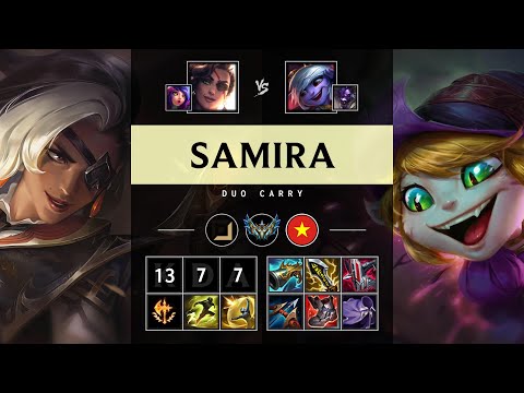 Samira ADC vs Tristana - VN Challenger Patch 25.08
