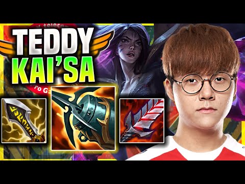 TEDDY IS SO CLEAN WITH KAI'SA! - T1 Teddy Plays Kai'sa ADC vs Kalista! | Season 11