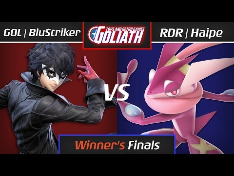 RDR | Haipe (Greninja) vs GOL | BluStriker (Joker/Sonic) - Winners Finals - Goliath Toys and Retro G