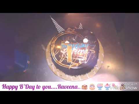 Raveena Happy Bday video