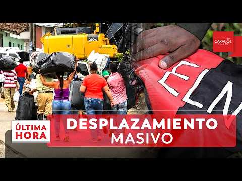 Desplazamiento masivo en Norte de Santander deja 298 familias afectadas | Última Hora