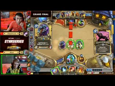 Xieshuai vs Xixo - Hearthstone StarLadder i-League StarSeries S2 Finals from Shanghai (Grand Final)