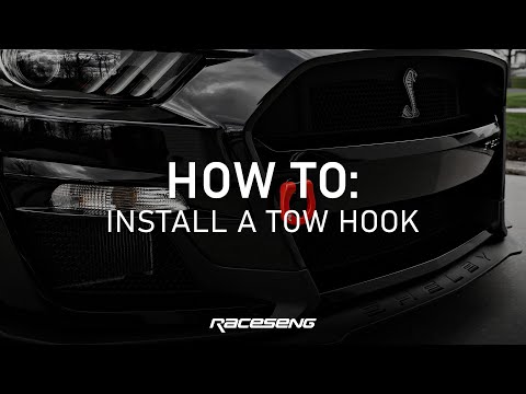HOW TO INSTALL A RACESENG TOW HOOK