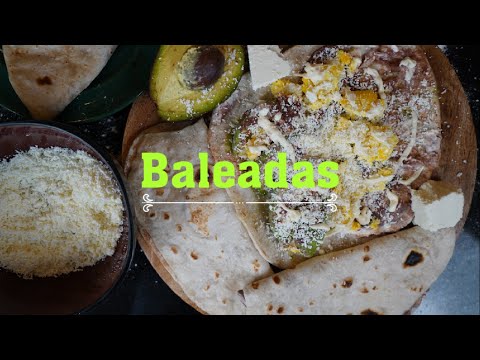BALEADAS (Flour Tortilla) #Flourtortilla #Homemade #Latinfood