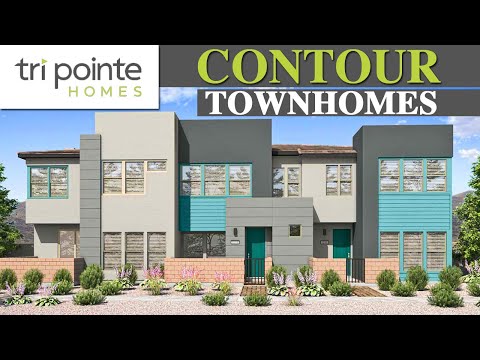 Beautiful New Homes by Tri Pointe in the Southwest - CONTOUR TOWNHOMES