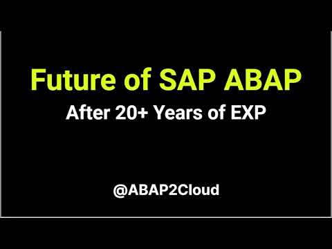 What is the Future of SAP ABAP Developers | Is SAP ABAP Dead in 2025 | SAP ABAP Career Roadmap, JOBs